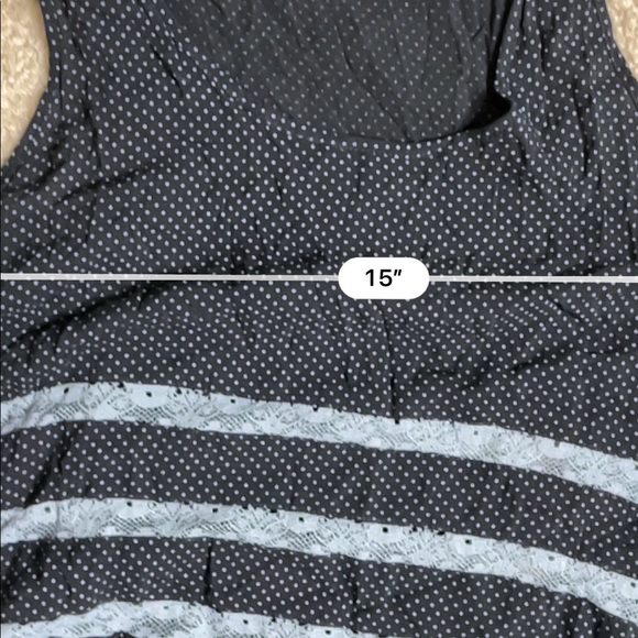 Free People voile and lace trapeze slip dress - Picture 4 of 5